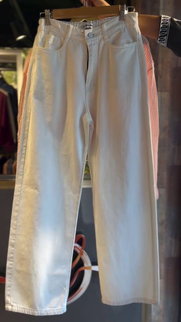 Blush Pink Sheer Textured Overshirt with White Tank and Wide-Leg Linen Pants Combo πΈπ - Image 2