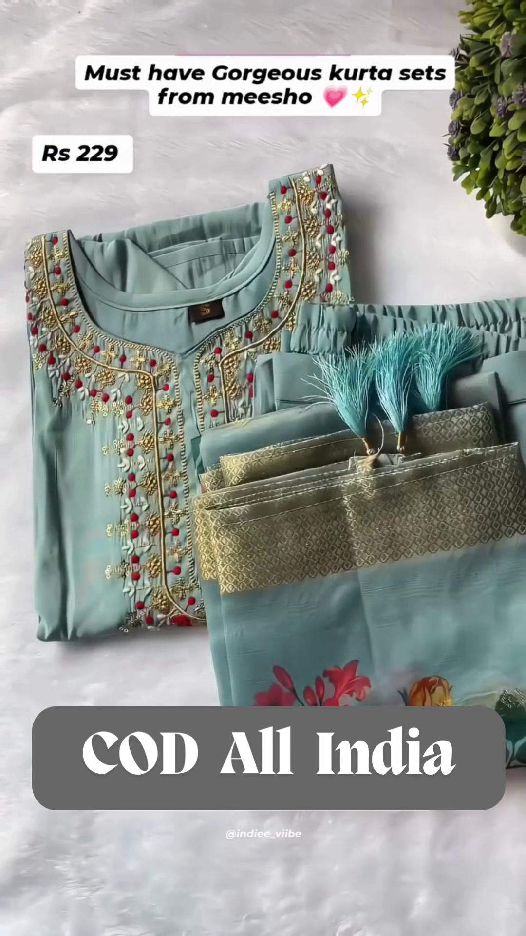 Premium Floral Print Rayon Kurta Set for Women with Stylish Front Buttons and Elastic Waist Bottom – Casual & Everyday Wear - Image 2