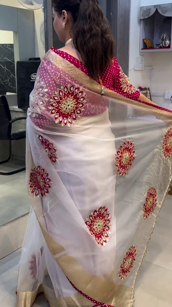 Modern Fusion Sarees – Style with a Twist - Image 3