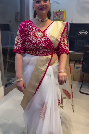 Modern Fusion Sarees – Style with a Twist