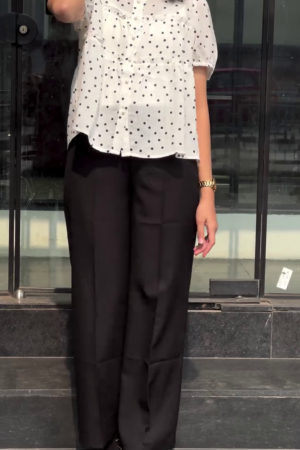 Midnight Flow Wide-Leg Pants